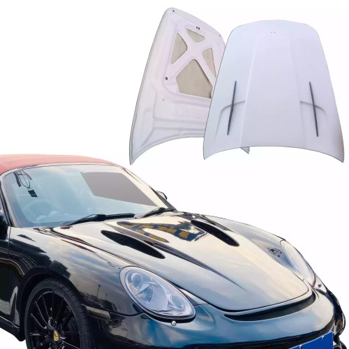 ModeloDrive Partial Carbon Fiber MDES Hood Frunk (front) > Porsche Boxster (987) 2005-2012 - image 1