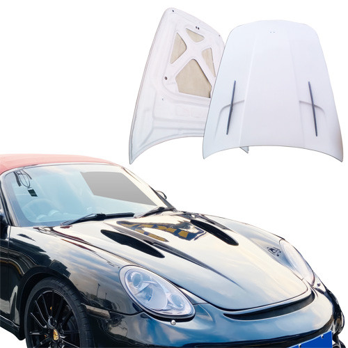 ModeloDrive Partial Carbon Fiber MDES Hood Frunk (front) > Porsche Boxster (987) 2005-2012
