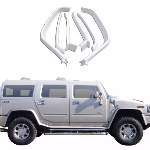 ModeloDrive FRP BNW Fender Flares Set > Hummer H2 2003-2009 - image 1