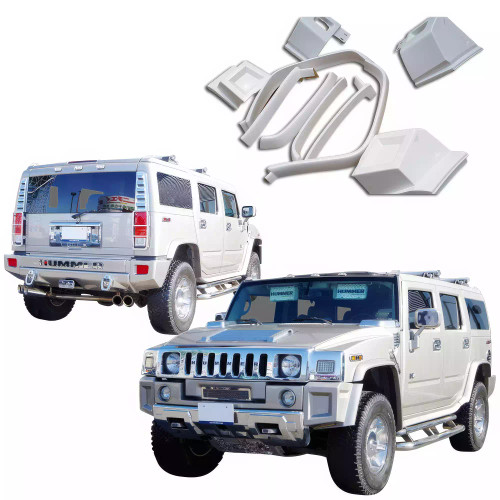 ModeloDrive FRP BNW Body Kit 9pc > Hummer H2 2003-2009 - image 1