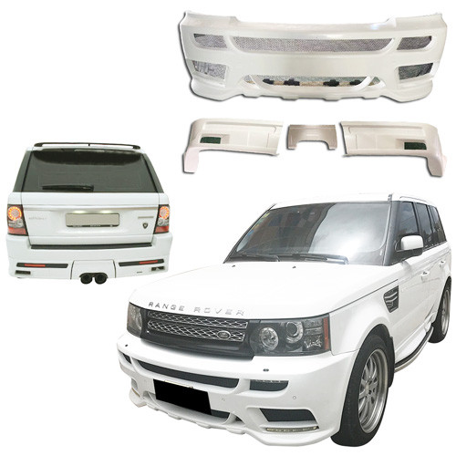 ModeloDrive FRP HAMA Body Kit 4pc > Land Rover Range Rover 2010-2013