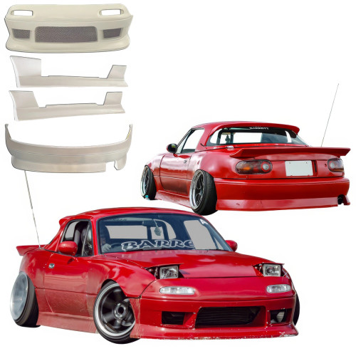 ModeloDrive FRP DUC Body Kit > Mazda Miata (NA) 1990-1996 ModeloDrive FRP DUC Body Kit > Mazda Miata (NA) 1990-1996