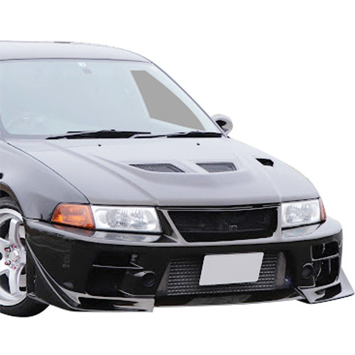 ModeloDrive Carbon Fiber BSPD Front Bumper > Mitsubishi Evolution EVO5 EVO6 1998-2001> 4dr - image 1