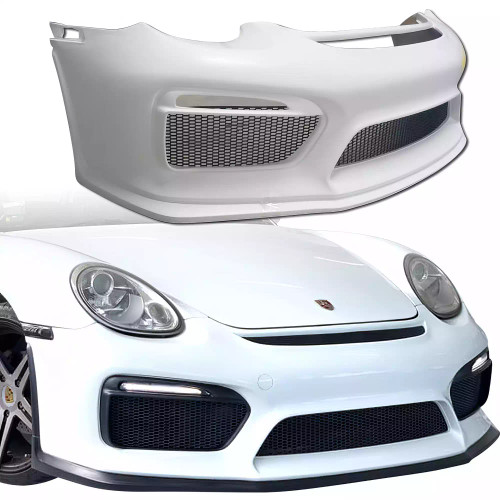 ModeloDrive FRP GT4 Front Bumper > Porsche Boxster 987 2005-2008 - image 1