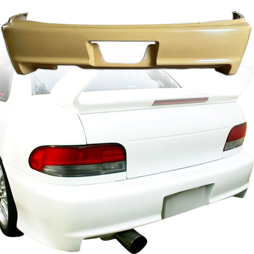 ModeloDrive FRP SYM Rear Bumper > Subaru Impreza (GC8) 1993-2001 > 4dr Sedan - image 1