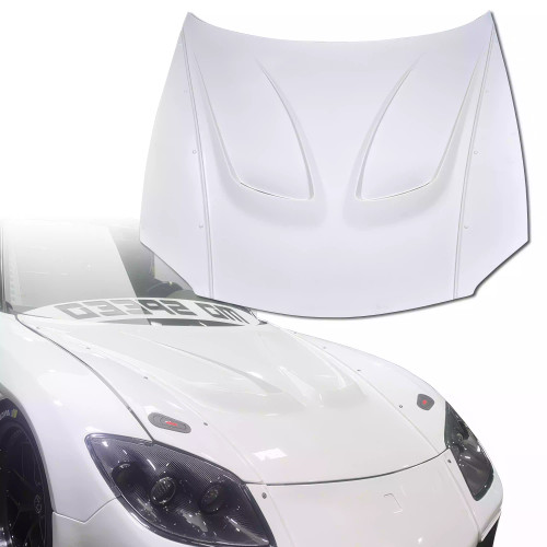 ModeloDrive FRP VSID FN Wide Body Hood > Mazda RX-7 FD3S 1993-1997 - image 1