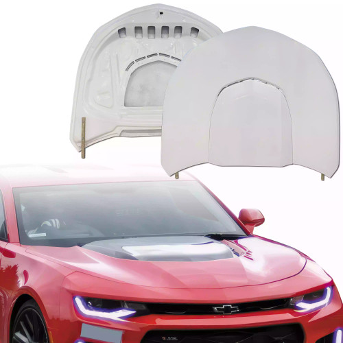 ModeloDrive FRP ZL1 Style Hood > Chevrolet Camaro 2016-2021 - image 1