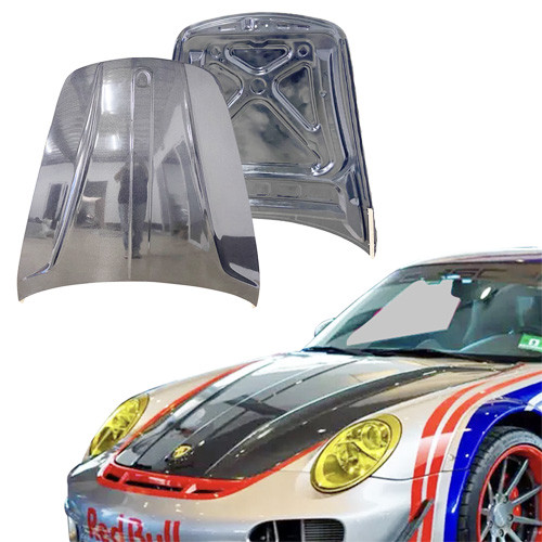ModeloDrive Carbon Fiber GTR Hood > Porsche 911 (997) 2006-2012 - image 1