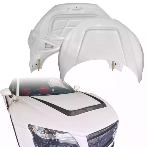 ModeloDrive FRP PPRZ Hood > Audi R8 2008-2015 - image 1