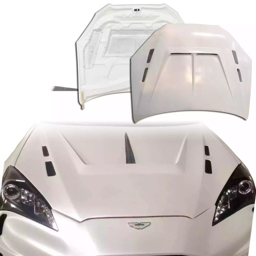 ModeloDrive FRP V-Style Hood > Hyundai Genesis 2010-2012> 2dr Coupe - image 1