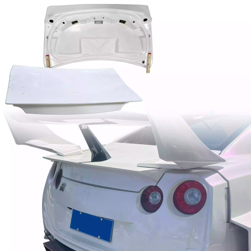 ModeloDrive FRP LBPE SE Wide Body Wedge Trunk > Nissan GT-R GTR R35 2009-2016 - image 1