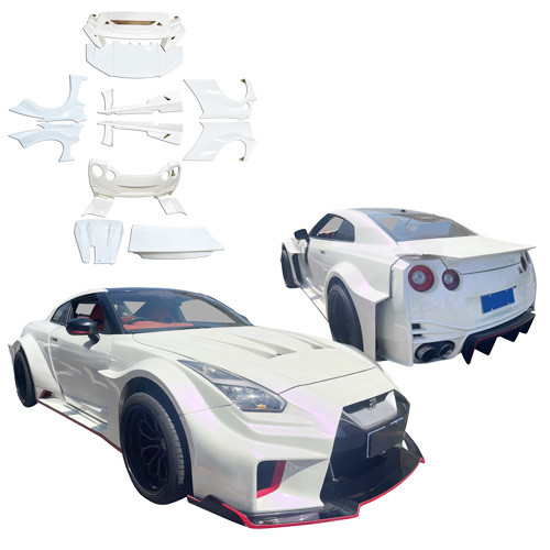 ModeloDrive FRP LBPE SE Wide Body Kit > Nissan GT-R GTR R35 2009-2016 - image 1