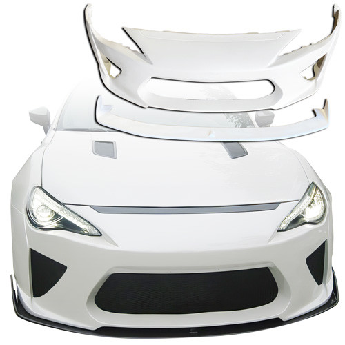 ModeloDrive FRP DMD Front Bumper w Lip Combo > Scion FR-S ZN6 2013-2018 - image 1
