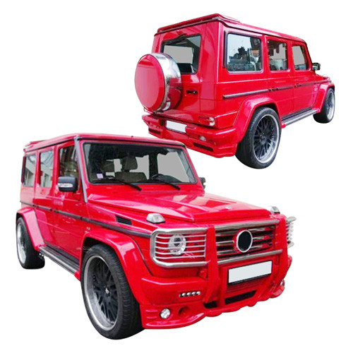ModeloDrive FRP HAMA Wide Body Kit > Mercedes-Benz G500 (W463) 1999-2018