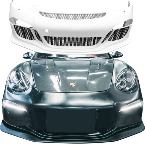 ModeloDrive FRP GT3-Z Front Bumper > Porsche Boxster (987) 2009-2012