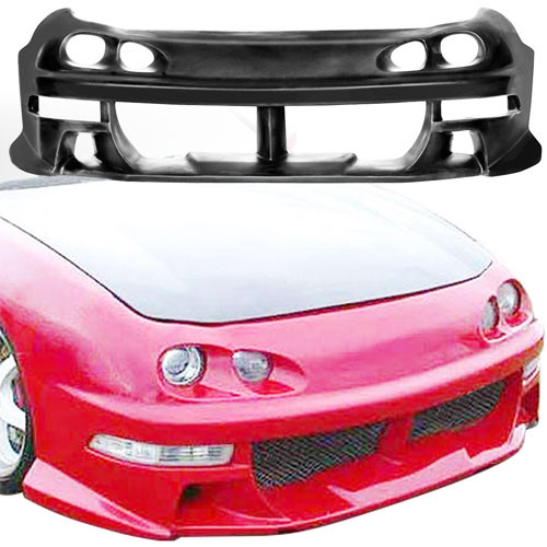 KBD Urethane EX Spec Style 1pc Front Bumper > Acura Integra 1994-1997 - image 1