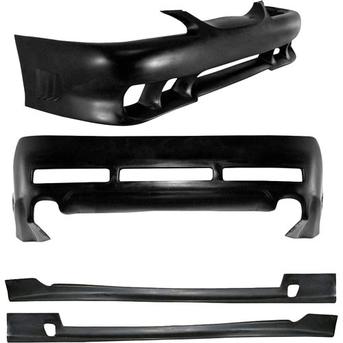 KBD Urethane SLN 2 Style 4pc Full Body Kit > Ford Mustang 1994-1998