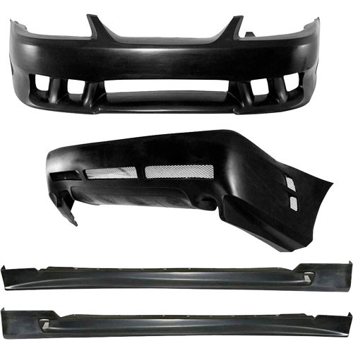 KBD Urethane SLN Style 4pc Full Body Kit > Ford Mustang 1999-2004 - image 1