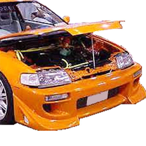 KBD Urethane Vadar Style 1pc Front Bumper > Honda CRX 1988-1991 - image 1