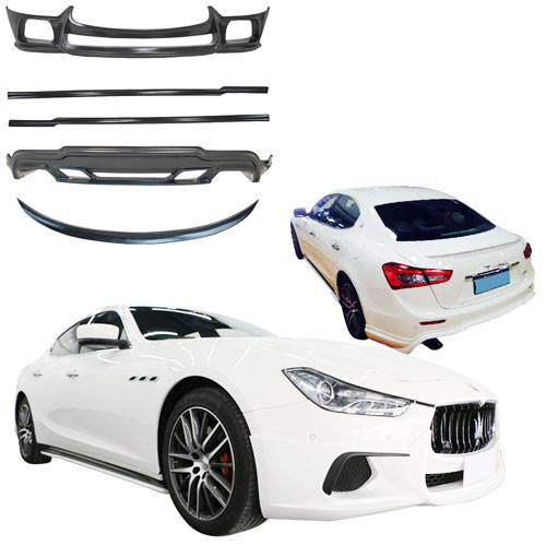 KBD Urethane VIP Body Kit 5pc /w Wing > Maserati Ghibli 2014-2018 - image 1