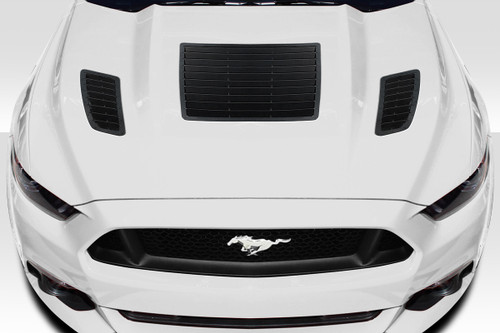 2015-2017 Ford Mustang Duraflex GT1 Hood Vents 3 Piece