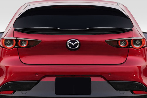 2019-2023 Mazda 3 Corke Duraflex Corke Rear Mid Wing Spoiler 1 Piece