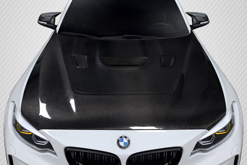 2014-2021 BMW 2 Series / 2016-2021 BMW M2 F22 F23 F87 Carbon Creations Power Dynamics Hood 1 Piece