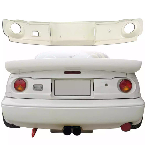 ModeloDrive FRP GVAR V1 Tailgate Panel Garnish > Mazda Miata (NA) 1990-1996 - image 1