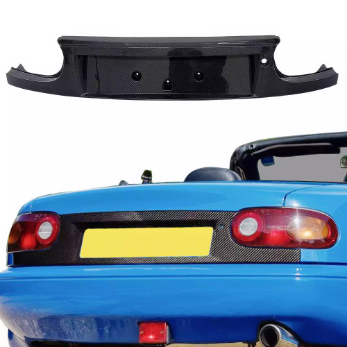 ModeloDrive Carbon Fiber OER Euro Tailgate Panel Garnish > Mazda Miata (NA) 1990-1996