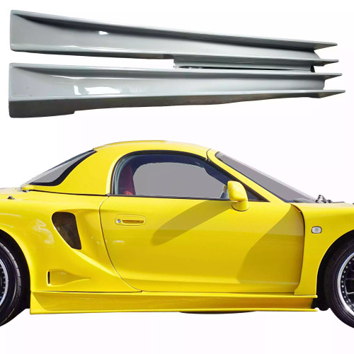 ModeloDrive FRP MCRA Open Wide Body Side Skirts > Toyota MRS MR2 Spyder 2000-2005 - image 1