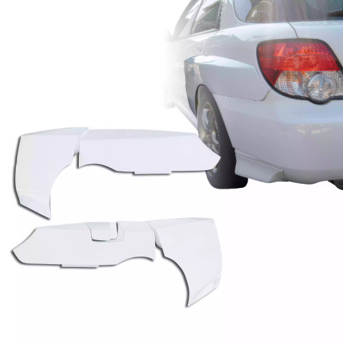 ModeloDrive FRP LS WRC Wide Body Fenders (rear) > Subaru Impreza WRX 2002-2007 > 5dr Wagon - image 1