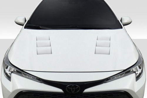 2019-2023 Toyota Corrolla Hatchback / 2020-2023 Corolla Sedan Duraflex Velocity Hood 1 Piece