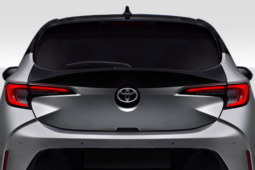 2019-2023 Toyota Corolla Hatchback Duraflex Rave Rear Mid Wing Spoiler 1 Piece