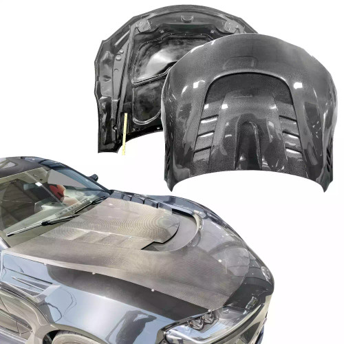 ModeloDrive Carbon Fiber VARI Hood > Toyota Supra (A90 A91) 2019-2023 - image 1