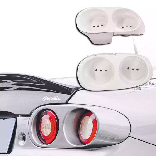 ModeloDrive FRP QUAD Taillight Housings > Mazda Miata (NC) 2006-2015 - image 1