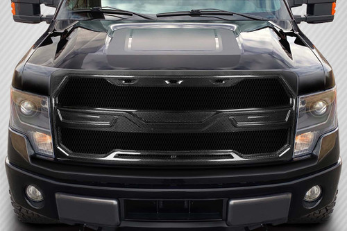 2009-2014 Ford F-150 Carbon Creations Rage Grille 1 Piece