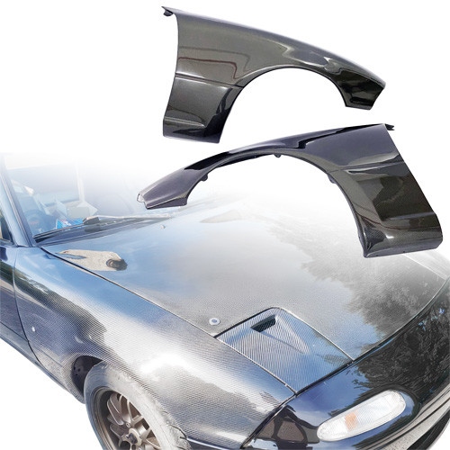 ModeloDrive Carbon Fiber OER Fenders (front) > Mazda Miata (NA) 1990-1996 - image 1