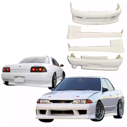 ModeloDrive FRP VERT Body Kit 4pc > Nissan Skyline R32 GTS 1990-1994 > 4dr Sedan - image 1