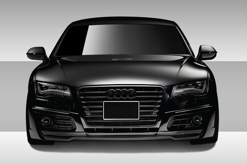 2012-2015 Audi A7 C7 Eros Version 1 Front Lip Under Air Dam Spoiler 1 Piece