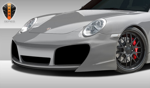 2005-2011 Porsche 911 Carrera 997 Eros Version 1 Front Lip Under Spoiler Air Dam 1 Piece
