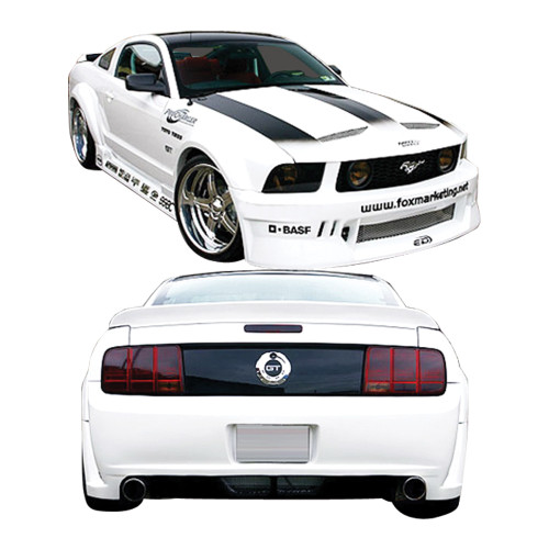 2005-2009 Ford Mustang Duraflex Circuit Wide Body Kit 8 Piece