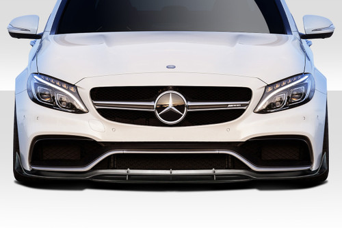 2015-2021 Mercedes C63 W205 Duraflex C Speed Front Lip Under Spoiler - 1 Piece (C63 AMG Front Bumper Cover Only) - image 1