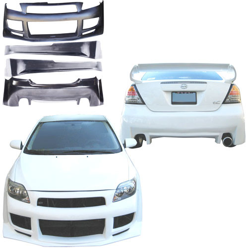 KBD Urethane Premier Style 4pc Full Body Kit > Scion tC 2005-2010 - image 1