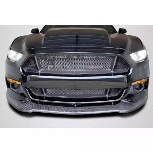 2015-2017 Ford Mustang Carbon Creations CVX Front Lip Spoiler 1 Piece