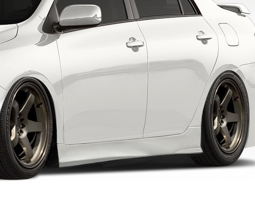 2009-2013 Toyota Corolla Duraflex GT Concept Side Skirts Rocker Panels 2 Piece