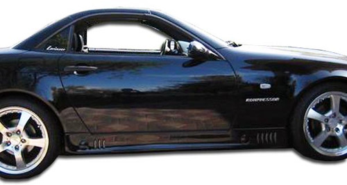 1998-2004 Mercedes SLK R170 Duraflex LR-S Side Skirts Rocker Panels 2 Piece