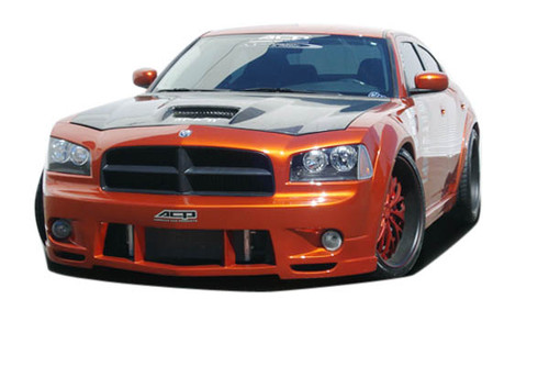 2006-2010 Dodge Charger Couture Urethane Luxe Wide Body Front Bumper Cover 1 Piece