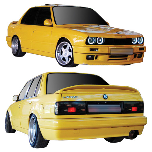 1988-1991 BMW 3 Series E30 2DR Duraflex M-Tech Body Kit 6 Piece