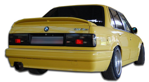 1988-1991 BMW 3 Series E30 2DR 4DR Duraflex M-Tech Rear Bumper Cover 1 Piece