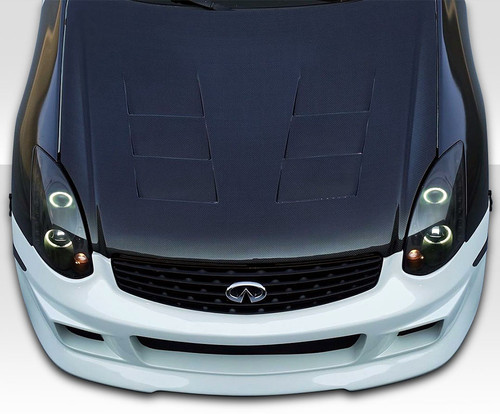 2003-2007 Infiniti G Coupe G35 Duraflex Type G Front Bumper Cover 1 Piece
